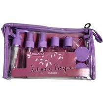 Kit De Frascos Para Viagem 10 Peças Necessaire Organizador