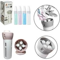 Kit de frascos spray de plastico para viagem 4 em 1 com tampa 120ml - BONS CHEFF Kit de frascos spray de plastico para viagem 4 em 1 com tampa 120ml - BONS CHEFF