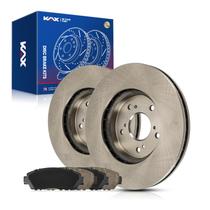Kit de freio KAX Almofadas de cerâmica de fibra de carbono Honda Accord CR-V Kit de freio KAX Almofadas de cerâmica de fibra de carbono Honda Accord CR-V