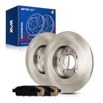 Kit de freio KAX, pastilhas cerâmicas de fibra de carbono, rotores, Verano 12-17 Kit de freio KAX, pastilhas cerâmicas de fibra de carbono, rotores, Verano 12-17