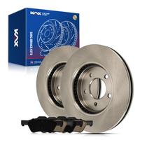 Kit de freio KAX Pastilhas de freio de cerâmica de fibra de carbono Ford Escape Kit de freio KAX Pastilhas de freio de cerâmica de fibra de carbono Ford Escape