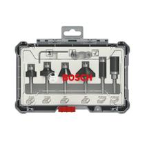 Kit De Fresas Com 6 Peças - Acabamento - Haste 6mm - 2607017468000 Bosch Kit De Fresas Com 6 Peças - Acabamento - Haste 6mm - 2607017468000 Bosch