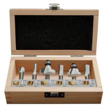 Kit de Fresas Encaixe de 1/4'' 6 Peças Makita