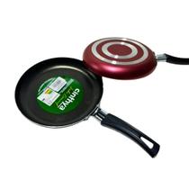 Kit de Frigideiras 2 Peças Teflon Antiaderente 13 e 22 cm Para Lanche Ovo Tapioca Crepioca Panqueca Alumínio Cinthya Kit de Frigideiras 2 Peças Teflon Antiaderente 13 e 22 cm Para Lanche Ovo Tapioca Crepioca Panqueca Alumínio Cinthya