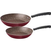 Kit de Frigideiras Paris 18cm / 22cm Vermelho 2 Peças - Tramontina