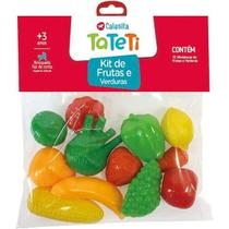 Kit de Frutas e Verduras Calesita 209 Kit de Frutas e Verduras Calesita 209