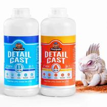 Kit de Fundição de Resina Pourpals 1775 ml de Cura Rápida e Baixo Odor Kit de Fundição de Resina Pourpals 1775 ml de Cura Rápida e Baixo Odor