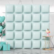 Kit de fundo de parede de balão NISOCY Pastel Green Square x25
