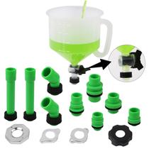 Kit de funil de refrigeração SWANLAKE No-Spill com adaptadores, 15 unidades Kit de funil de refrigeração SWANLAKE No-Spill com adaptadores, 15 unidades