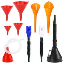 Kit de Funis Automotivos ArvezVoy com 10 Peças em Plástico Kit de Funis Automotivos ArvezVoy com 10 Peças em Plástico