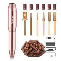 Kit de furadeira elétrica Alety Portable para unhas de gel acrílico Kit de furadeira elétrica Alety Portable para unhas de gel acrílico