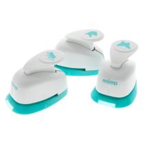 Kit de Furadores Borboleta - Coroa - Unicórnio Mimo - 3 Unidades