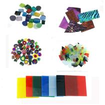 Kit de Fusão de Vidro Love Charm Coe90 476g 10 Sacos