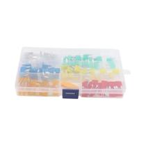 Kit De Fusíveis Automotivos De Baixo Perfil Para Carros, Barcos, Caminhões E SUVs, 100 Peças Para Kit De Fusíveis Automotivos De Baixo Perfil Para Carros, Barcos, Caminhões E SUVs, 100 Peças Para