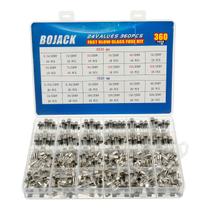 Kit de Fusíveis BOJACK - 360 Peças (250V, 5x20mm, 0,25-20A) Kit de Fusíveis BOJACK - 360 Peças (250V, 5x20mm, 0,25-20A)