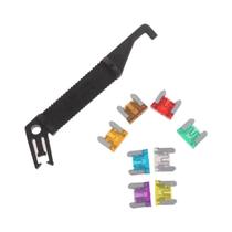 Kit De Fusíveis De Lâmina De Baixo Perfil Para Carros, Barcos E Caminhões, 100 Peças, 3-30A,