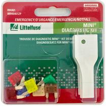 Kit de Fusíveis Littelfuse 00940461ZP Mini para Diagnóstico de Emergência