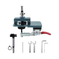 Kit De Gabarito Para Furação De Dobradiças Ocultas De 35mm Para Portas E Armários, Guia De