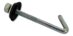 Kit De Gancho J Para Telha 1/4 X 65 + 20 Zb - 100 Unidades Kit De Gancho J Para Telha 1/4 X 65 + 20 Zb - 100 Unidades