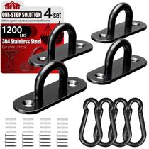 Kit de Ganchos sprookber M8 em Aço Inoxidável 304, Capacidade de 1200 lb Kit de Ganchos sprookber M8 em Aço Inoxidável 304, Capacidade de 1200 lb