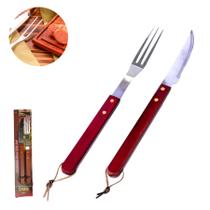 Kit de garfo e faca de churrasco Kit de garfo e faca de churrasco