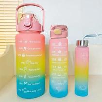 KIT DE GARRAFA MOTIVACIONAL COM 3 UND - Salmão KIT DE GARRAFA MOTIVACIONAL COM 3 UND - Salmão