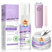 Kit de gel de cola para unhas e removedor de cola para unhas SAVILAND SSprotip X 4.0