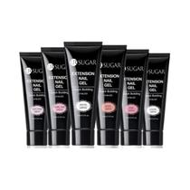 Kit de Gel para Extensão de Unhas - 15ml - Cores Nude e Branco Claro Kit de Gel para Extensão de Unhas - 15ml - Cores Nude e Branco Claro