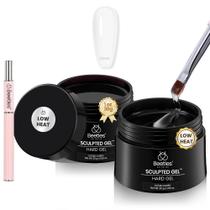 Kit de gel para unhas Builder Beetles Gel rígido de baixa temperatura 30 mL x2