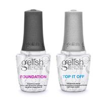 Kit de gel para unhas Gelish Dynamic Duo, camada superior e base, 15 ml Kit de gel para unhas Gelish Dynamic Duo, camada superior e base, 15 ml