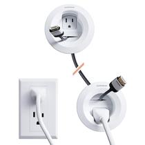 Kit de Gerenciamento de Cabos ECHOGEAR In-Wall - Alimentação e Baixa Tensão
