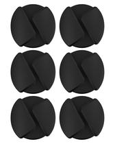 Kit de gerenciamento de cabos Scosche CMAR-6PKRP, pacote com 6 unidades, preto