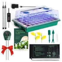 Kit de Germinação GROWFRIEND com Bandeja de 40 Células e Luzes de Cultivo Kit de Germinação GROWFRIEND com Bandeja de 40 Células e Luzes de Cultivo