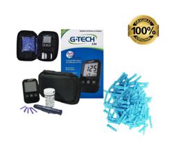 Kit de Glicemia G-Tech + 210 Lancetas G -tech Kit de Glicemia G-Tech + 210 Lancetas G -tech