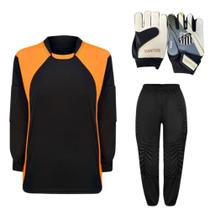 Kit De Goleiro TRB + Luva De Goleiro Infantil Santos DRB Goalkeeper