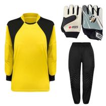 Kit De Goleiro TRB + Luva De Goleiro Infantil Vasco DRB Goalkeeper
