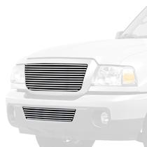 Kit de grade APG GR06HGI12S cromado polido 8x6mm para porta principal e pára-choque Kit de grade APG GR06HGI12S cromado polido 8x6mm para porta principal e pára-choque