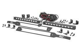 Kit de Grade LED Rough Country Série Preta 10" Silverado