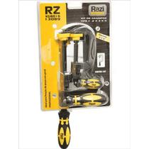 Kit de grampos tipo c 2 x 3 x 4 - rz-kg8016 - razi
