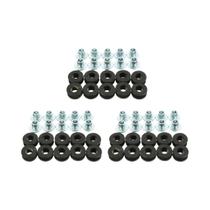 Kit De Grommets De Borracha Para Motocicleta 10 Peças Para Honda Suzuki Kawasaki Yamaha Almofadas De