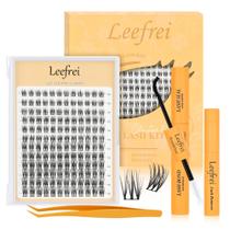 Kit de grupos de cílios Leefrei LF04 D Curl 10-18 mm com acessórios Kit de grupos de cílios Leefrei LF04 D Curl 10-18 mm com acessórios