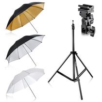 Kit de guarda-chuva Neewer Flash Mount 33/84 cm para Canon Nikon Sony