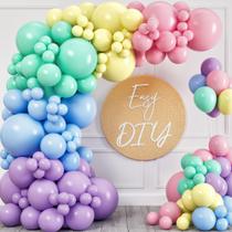 Kit de guirlanda de balões SHERYL DECOR Easter Spring Rainbow