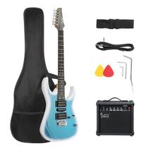 Kit de Guitarra Elétrica GLARRY 99 cm HSH Captadores Amplificador 20W Ocean Kit de Guitarra Elétrica GLARRY 99 cm HSH Captadores Amplificador 20W Ocean