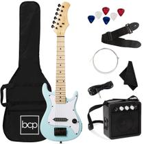 Kit de Guitarra Elétrica Infantil 30 Polegadas Best Choice Products Kit de Guitarra Elétrica Infantil 30 Polegadas Best Choice Products