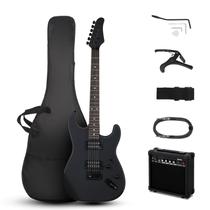 Kit de Guitarra Elétrica Ktaxon 39" Captadores H-H Amplificador 20W Kit de Guitarra Elétrica Ktaxon 39" Captadores H-H Amplificador 20W