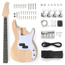 Kit de Guitarra Elétrica Ktaxon 46" Corpo em Mogno e Braço em Maple