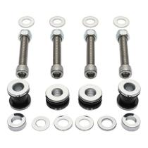 Kit de hardware de encaixe Sissy Bar TCT-MOTORPARTS para Harley Kit de hardware de encaixe Sissy Bar TCT-MOTORPARTS para Harley