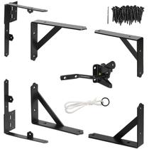 Kit de hardware Gate Frame GoldOrcle Anti-Sag para cerca de madeira Kit de hardware Gate Frame GoldOrcle Anti-Sag para cerca de madeira