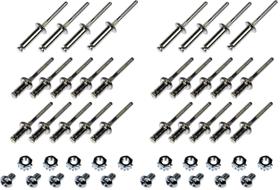 Kit de hardware regulador de janela Dorman Scissor Type (pacote com 2)